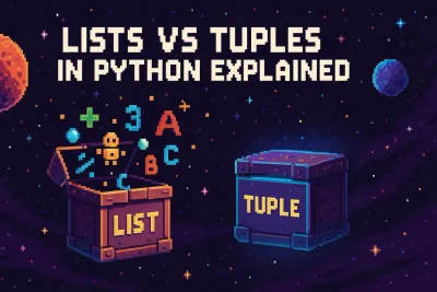 Tuples and Lists floating in space