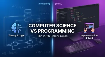 Computer science vs programming comparison