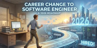 Road leading to software engineering job